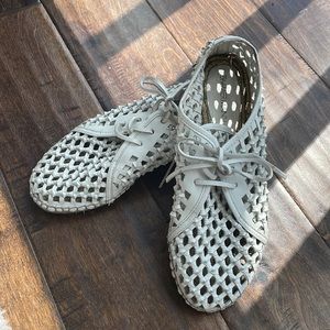 ZIMMERMAN LEATHER MOCCASINS